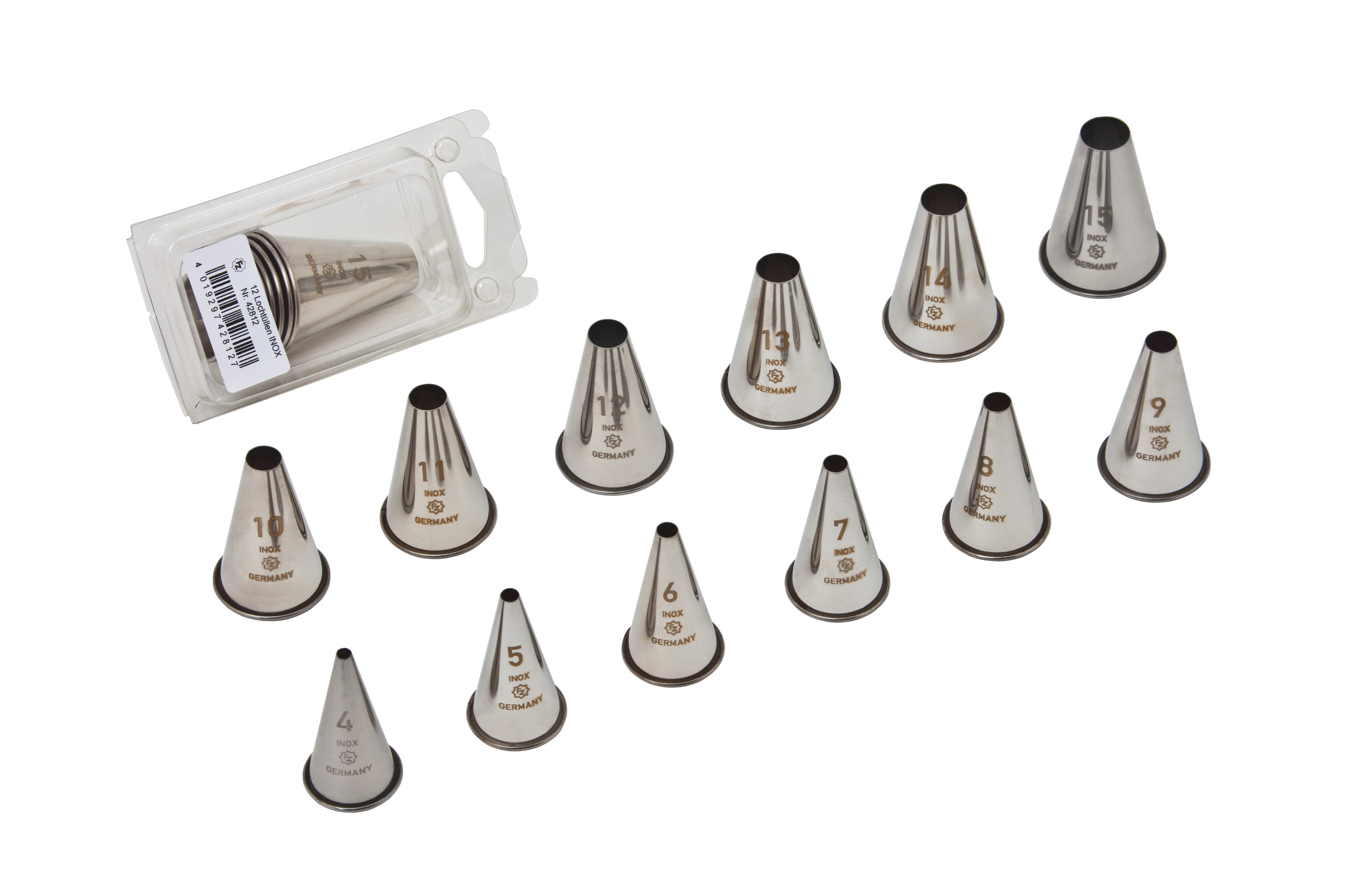 Nozzle Sets Metal Star Piece Catro Catering Supplies And